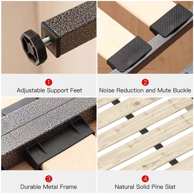 Streamdale Cream Velvet King Platform Bedwagon