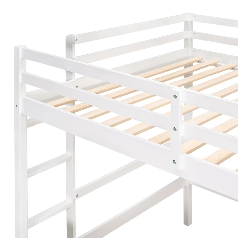 Streamdale Loft Bed with Desk & 2 Drawers
