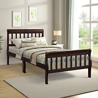 Streamdale Twin Platform Bed Frame with Headboard and Footboard