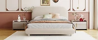Teddy Fleece Platform Bed - Full