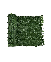 Slickblue 4 Pieces 118 x 39 Inch Artificial Ivy Privacy Fence Screen for Fence Decor