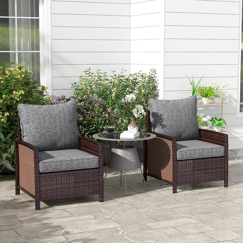 Plush Patio Chair Cushions Comfy, Fade-Resistant, Elegant