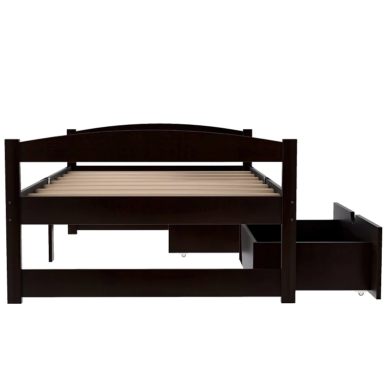 Streamdale Twin Platform Bed, With Two Drawers