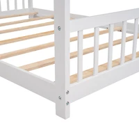 Streamdale Full Size House Bed Wood Bed