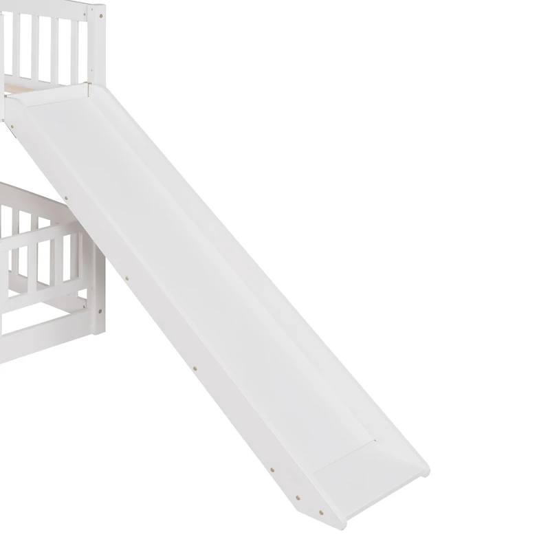 Streamdale Full Over Bunk Bed with Slide and Safety Features