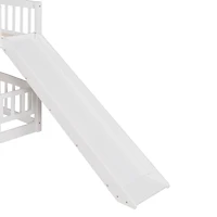 Streamdale Full Over Bunk Bed with Slide and Safety Features
