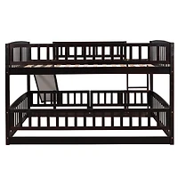 Streamdale Full Over Bunk Bed with Slide and Safety Features