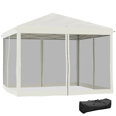 Premium Outdoor 10' x 10' Pop-Up Tent for Events