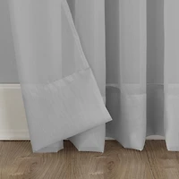 Sheer Voile Grommet Curtain Panel