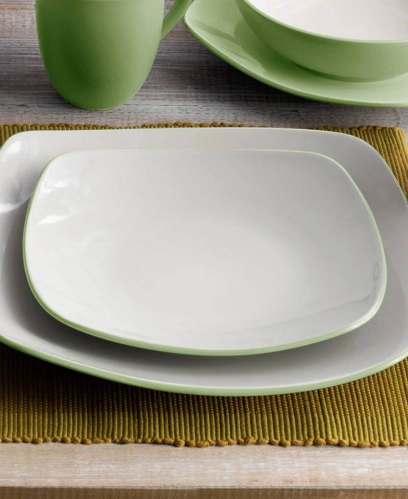 Noritake Colorwave Square Salad Plates, Set of 4