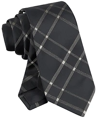 Calvin Klein Men's Stitch Plaid Tie