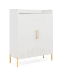 Tribesigns Large Shoe Cabinet, 30 Pairs Entryway Shoe Storage Cabinet with Doors and Shelves, 6-Tier Modern Shoes Rack Organizer for Hallway, Closet,