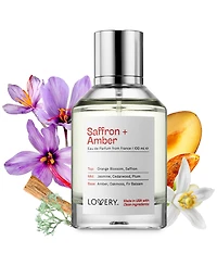 Lovery Saffron + Amber Eau de Parfum, 3.4 oz.