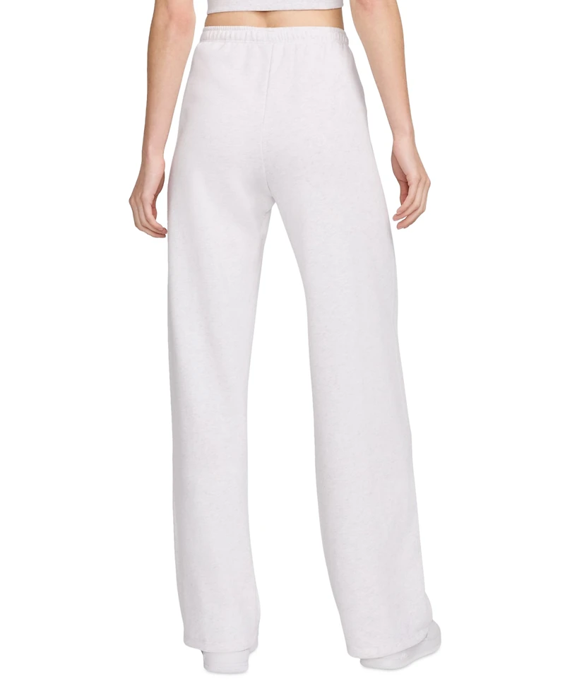 Nike Women's Sportswear Chill French Terry Open-Hem Sweatpants