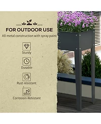 Elevated Vegetable Garden Bed Self-Draining, Raised & Safe Planter