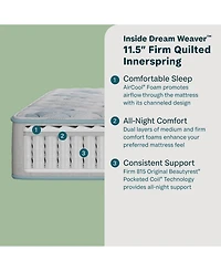 Beautyrest BeautySleep Dream Weaver 11.5" Firm Mattress