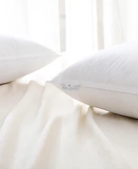 Royal Velvet Twin Pack White Goose Down and Feather Blend 2-Pack Pillow, King