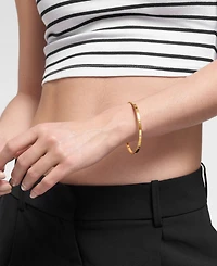 Adornia Gold Tarnish Resistant Bangle Stacker