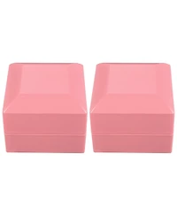 Led Ring Box Jewelry Wedding Engagement Proposal Lighted Pin Storage Case 2 Pack