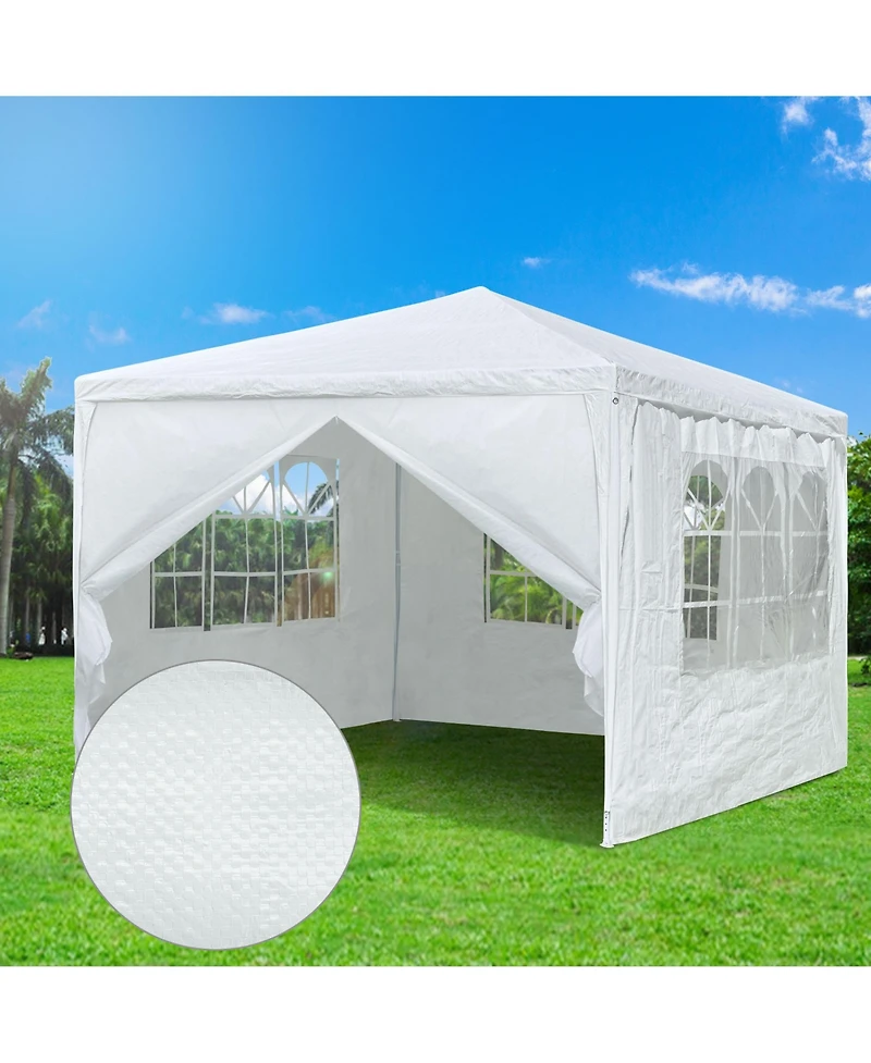 10'x10' Party Wedding Tent Canopy Heavy Duty Gazebo Pavilion Events Patio Outdoor