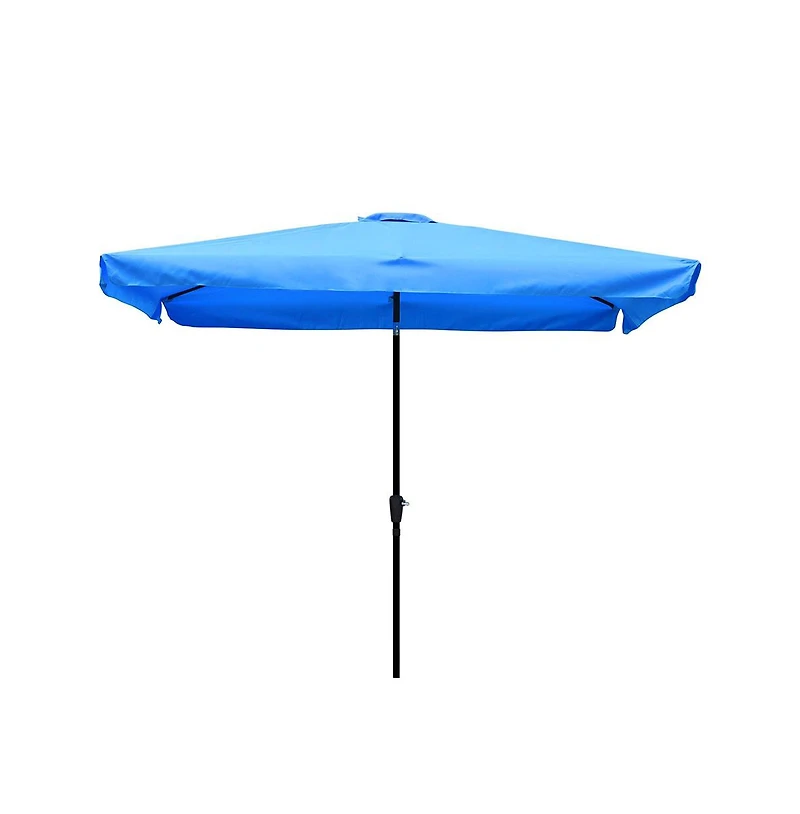 Patio Rectangle Umbrella Canopy Replacement Parasol Sunshade Cover f/ 6.5x10 ft Umbrella