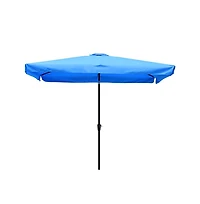 Patio Rectangle Umbrella Canopy Replacement Parasol Sunshade Cover f/ 6.5x10 ft Umbrella