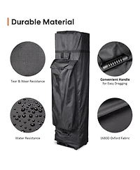 Universal Canopy Carry Bag Wheeled Pop Up Shelter Storage Case 10x20ft Canopy