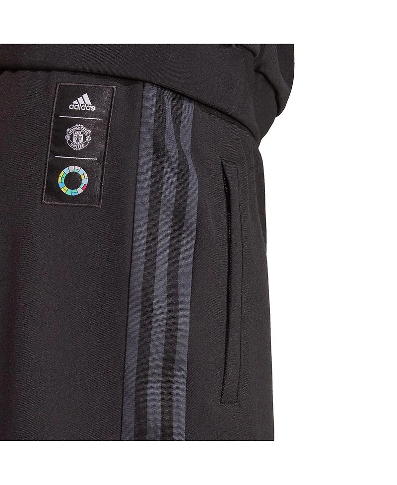 Adidas Men's Black Peter Saville x Manchester United Track Pants