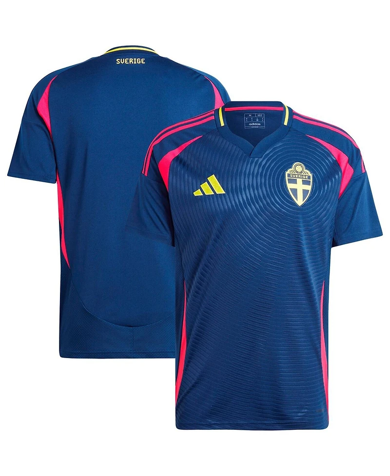 Adidas Men's Navy Sweden National Team 2024 Away Replica Jersey
