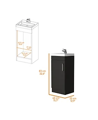 Fm Furniture Toledo Bathroom Vanity