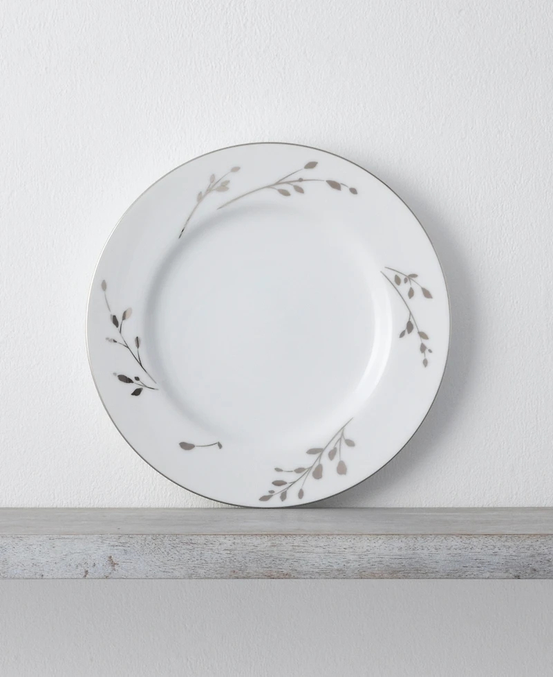 Noritake Birchwood Set of 4 Salad Plates, Service For 4