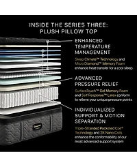 Beautyrest Black Series Three 16.75" Plush Pillowtop Mattress