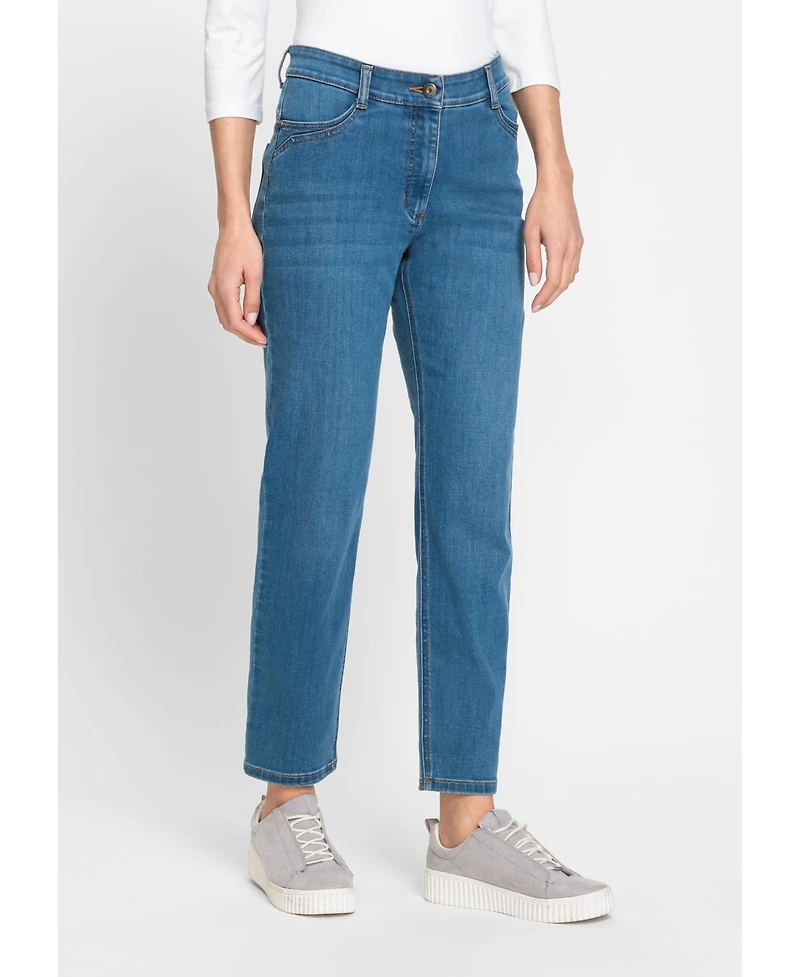 Olsen Women's Mona Fit Slim Leg Power Stretch Jean