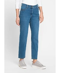 Olsen Women's Mona Fit Slim Leg Power Stretch Jean