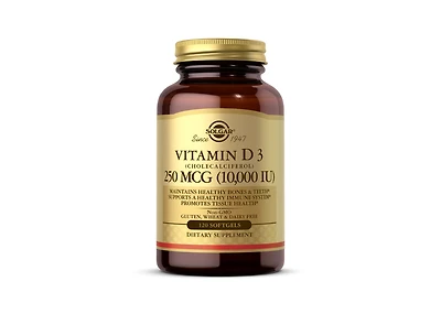 Solgar Vitamin D3-Cholecalciferol, 10,000 Iu, 120 S Gels