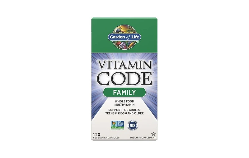 Garden of Life Vitamin Code, Family Formula 120 Caps