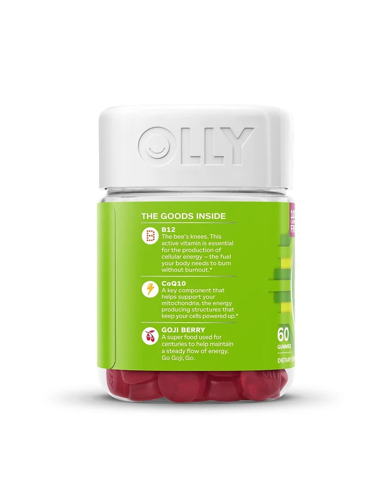 Olly Daily Energy Tropical Passion, 60 Gummies