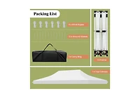 Slickblue 10 x 20 Ft Pop-up Canopy Tent with Carrying Bag