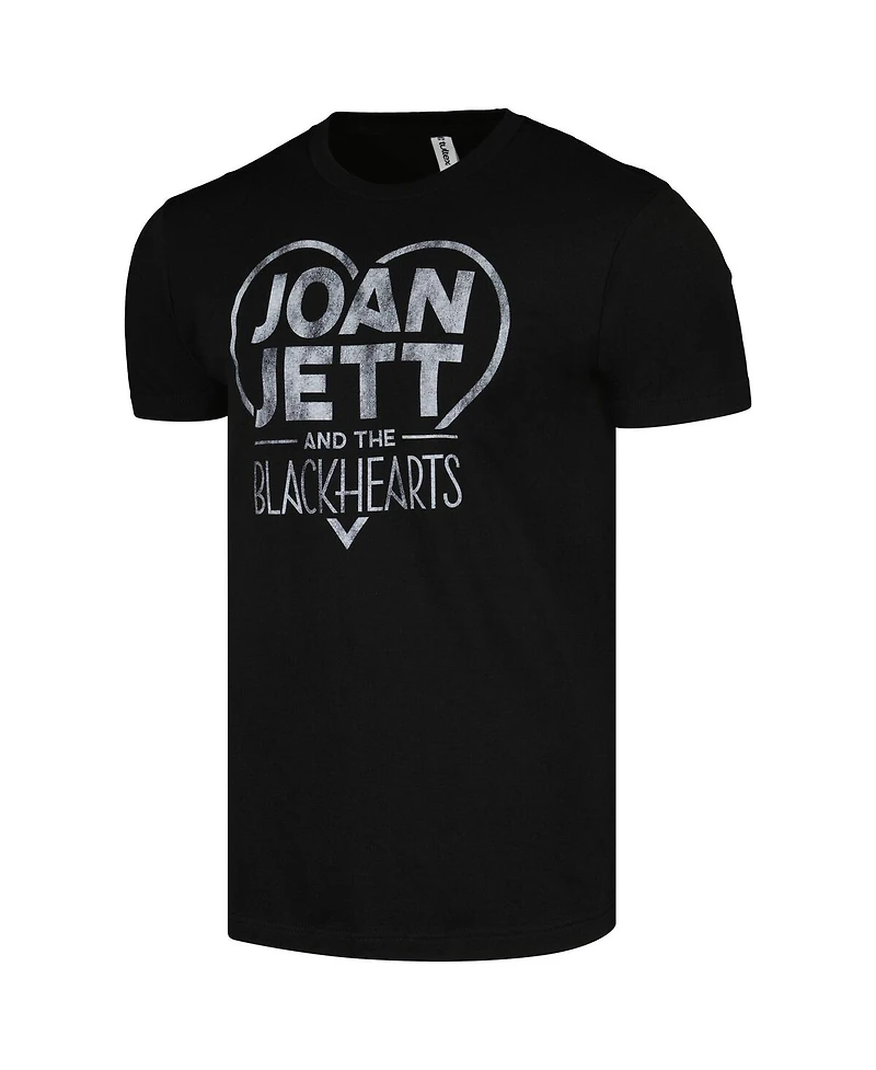 HiFi Entertainment Men's and Women's Black Joan Jett The Blackhearts T-Shirt