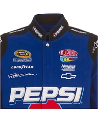 Jh Design Men's Royal Jeff Gordon Pepsi Full-Snap Twill Uniform Jacket