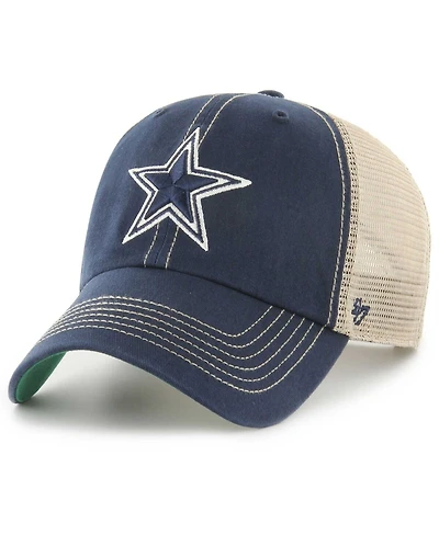 '47 Brand Men's Navy Dallas Cowboys Trawler Clean Up Adjustable Hat