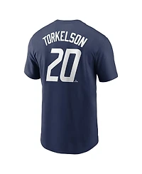 Nike Men's Spencer Torkelson Navy Detroit Tigers 2024 City Connect Fuse Name Number T-Shirt