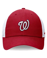 Nike Men's Red Washington Nationals Club Trucker Adjustable Hat
