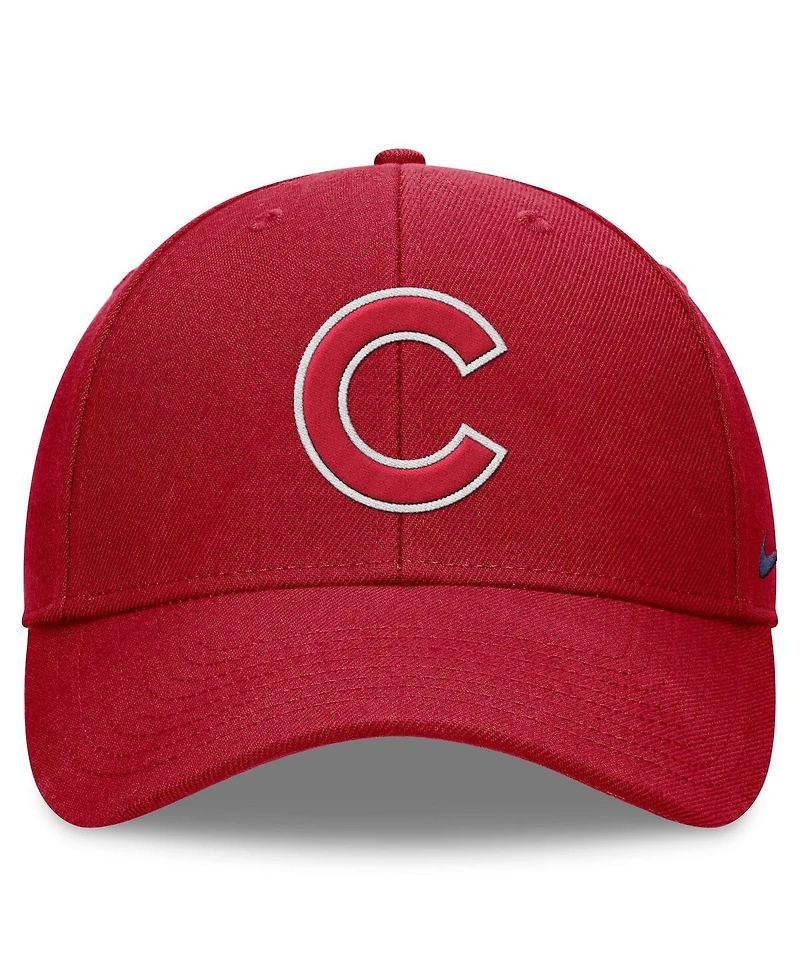 Nike Men's Red Chicago Cubs Evergreen Club Performance Adjustable Hat