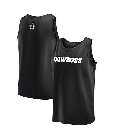 Fanatics Men's Black Dallas Cowboys Elements Tank Top