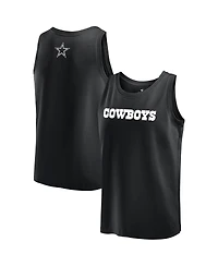 Fanatics Men's Black Dallas Cowboys Elements Tank Top