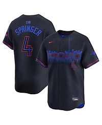 Nike Men's George Springer Navy Toronto Blue Jays 2024 City Connect Limited Player Jersey