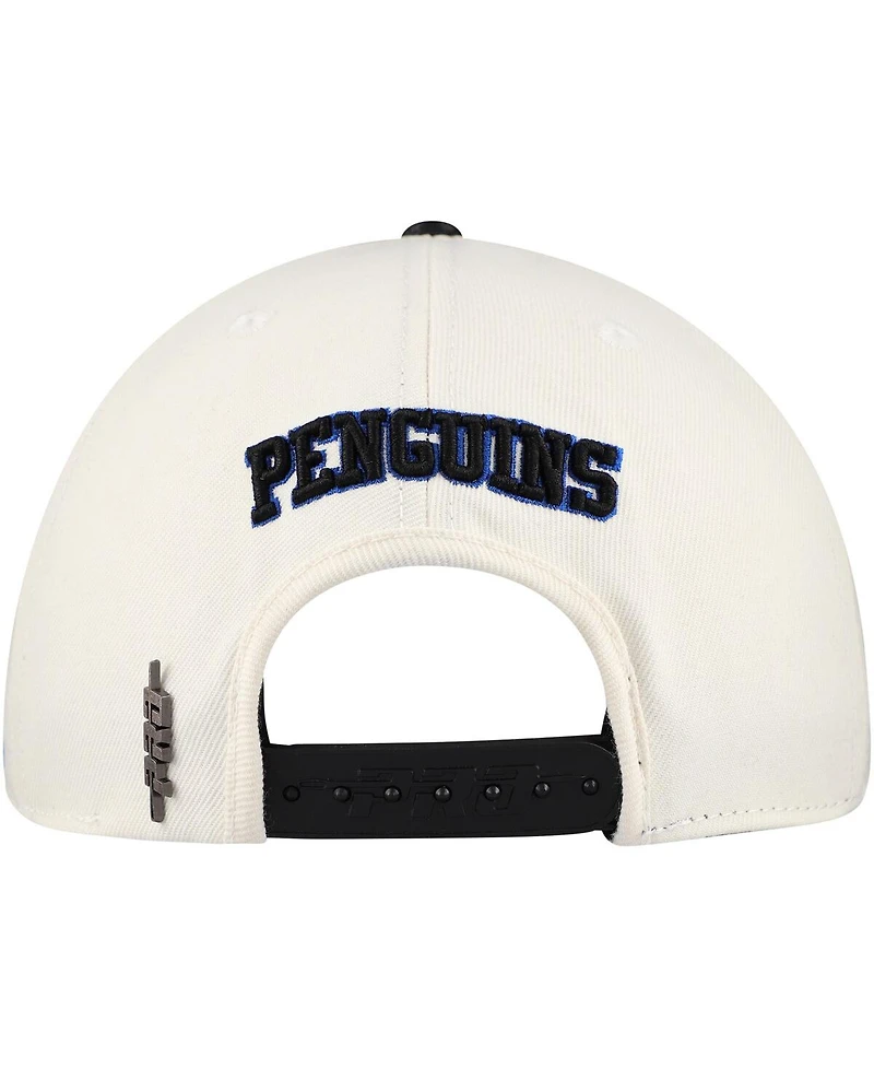 Pro Standard Men's Cream Pittsburgh Penguins Retro Classic Logo Snapback Hat