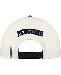 Pro Standard Men's Cream Pittsburgh Penguins Retro Classic Logo Snapback Hat