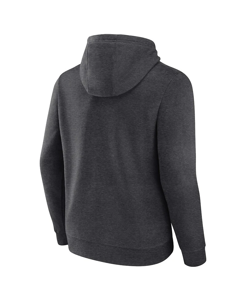 Fanatics Men's Charcoal New York Jets Primary Logo Pullover Hoodie